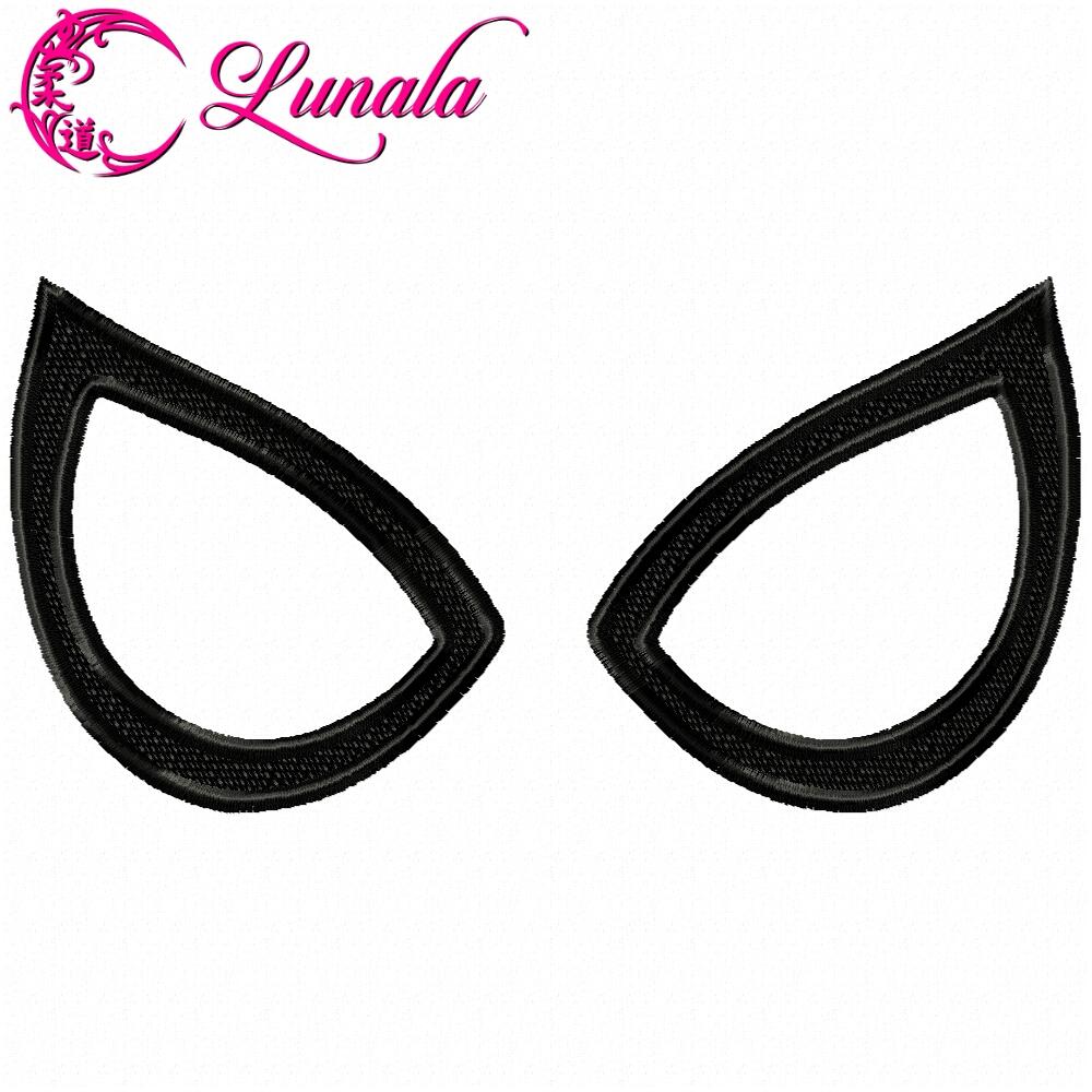 Comprar Matriz de bordado - Homem Aranha - olhos - aplique - R$10,00