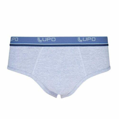 Cueca Slip Cós Algodão Lupo Ref 524
