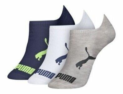 Kit/3 Meia Puma Sapatilha Infantil Menino Ref 2740