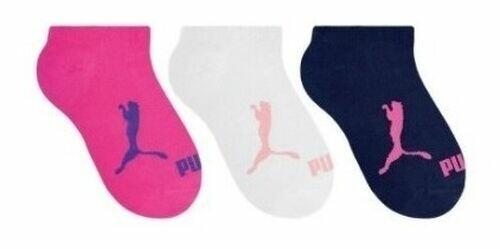 Kit/3 Meia Puma Sapatilha Infantil Menina Ref 2740