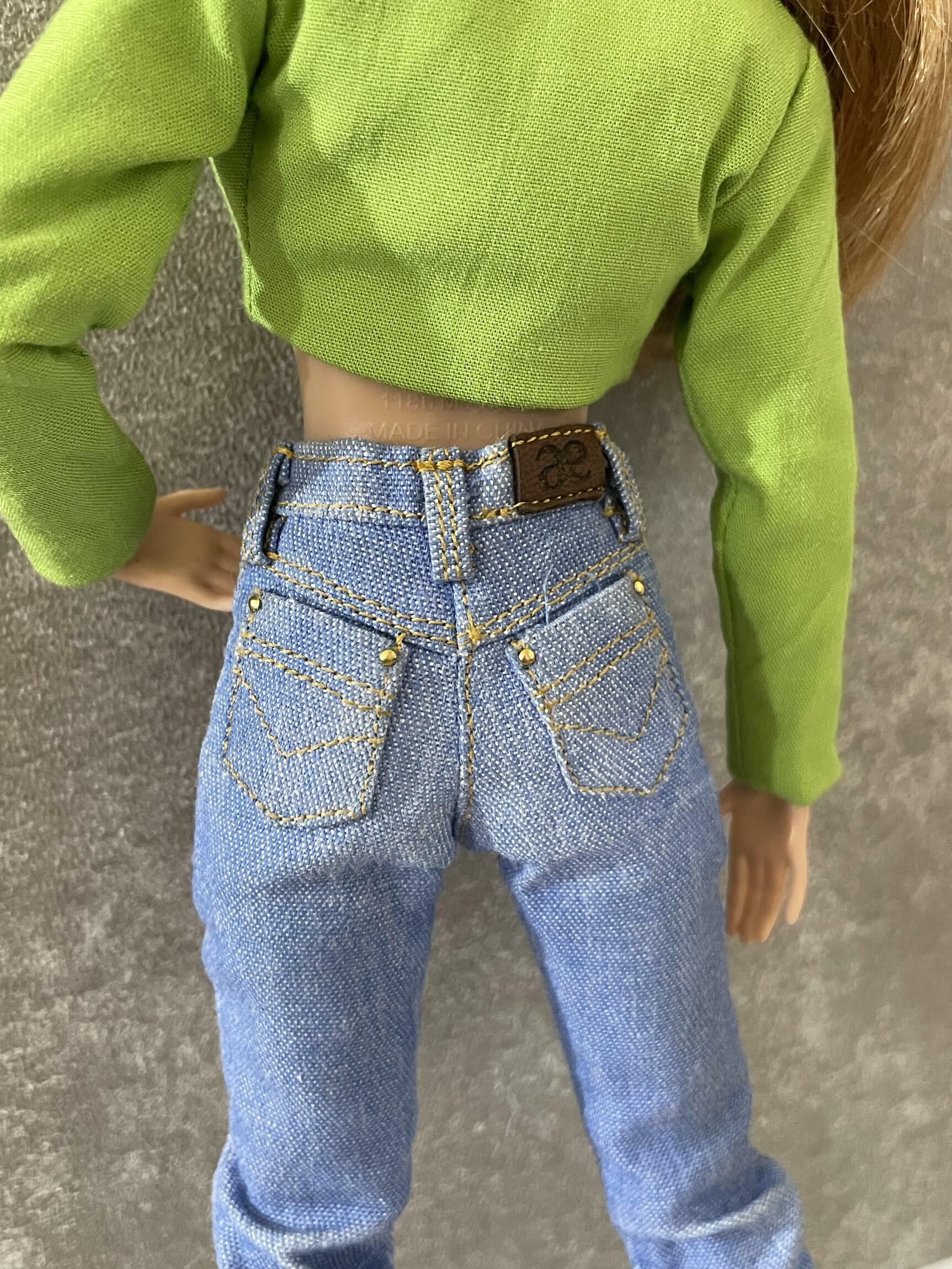 Comprar Calça jeans realista (Pré Venda) - a partir de R$99,00 - Aela Doll  Store