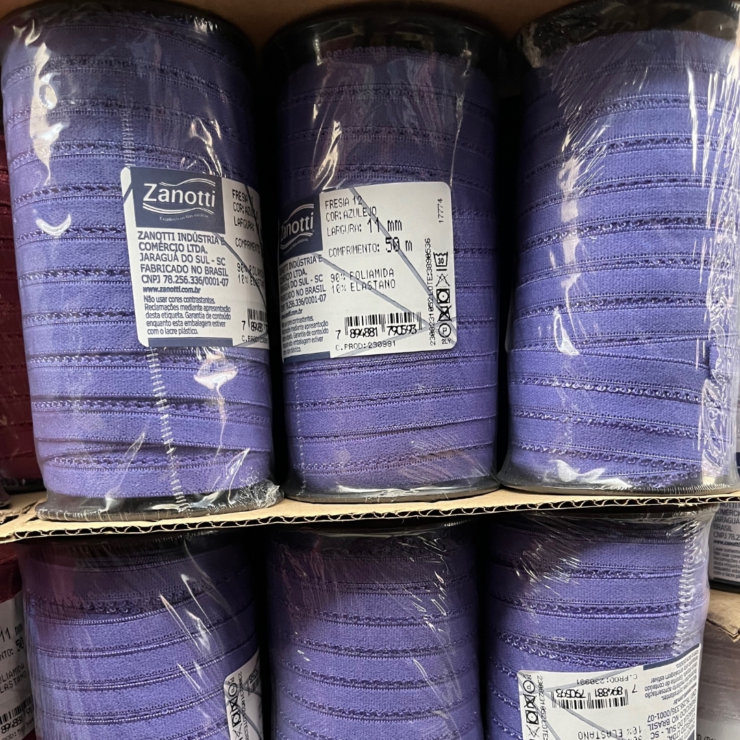 Comprar Elástico Bico Frésia 12 (Zanotti) - 50 metros - a partir