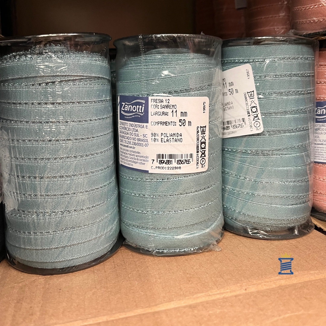 Comprar Elástico Bico Frésia 12 (Zanotti) - 50 metros - a partir