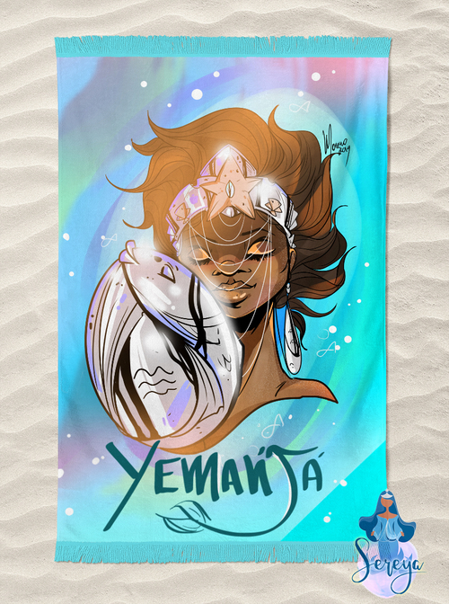 Comprar Canga de Praia Yemanjá Rainha - Sereya - Camisetas de Umbanda ...