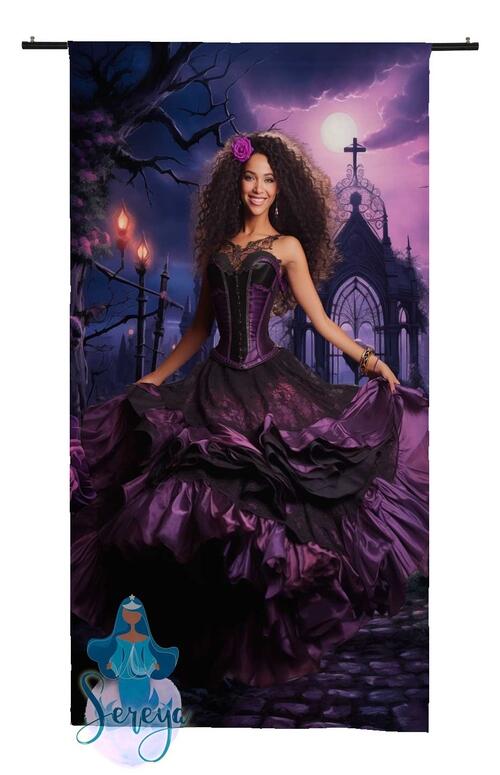 Comprar Cortina Bela Maria Mulambo Sereya Camisetas de Umbanda