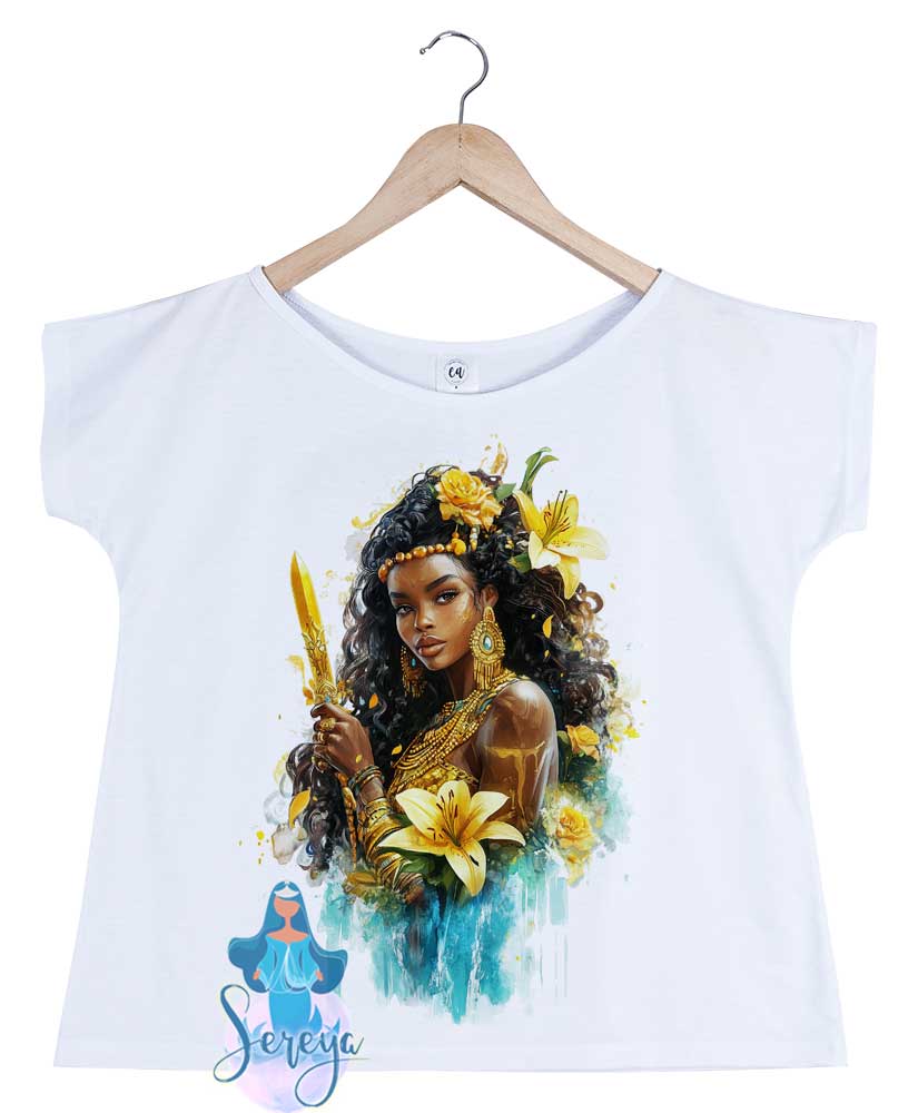 Comprar Camiseta Bela Oxum Opara Sereya Camisetas De Umbanda Orixás