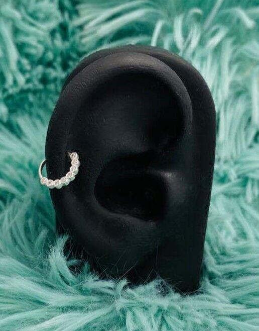 Piercing orelha helix nariz Prata 925