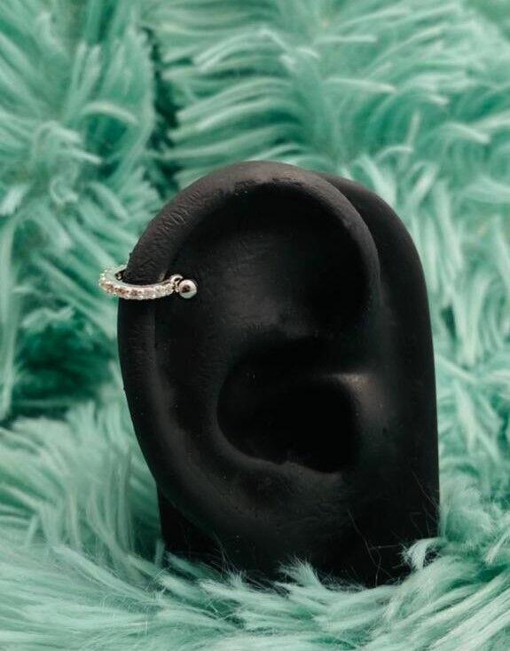 Piercing orelha helix nariz Prata 925