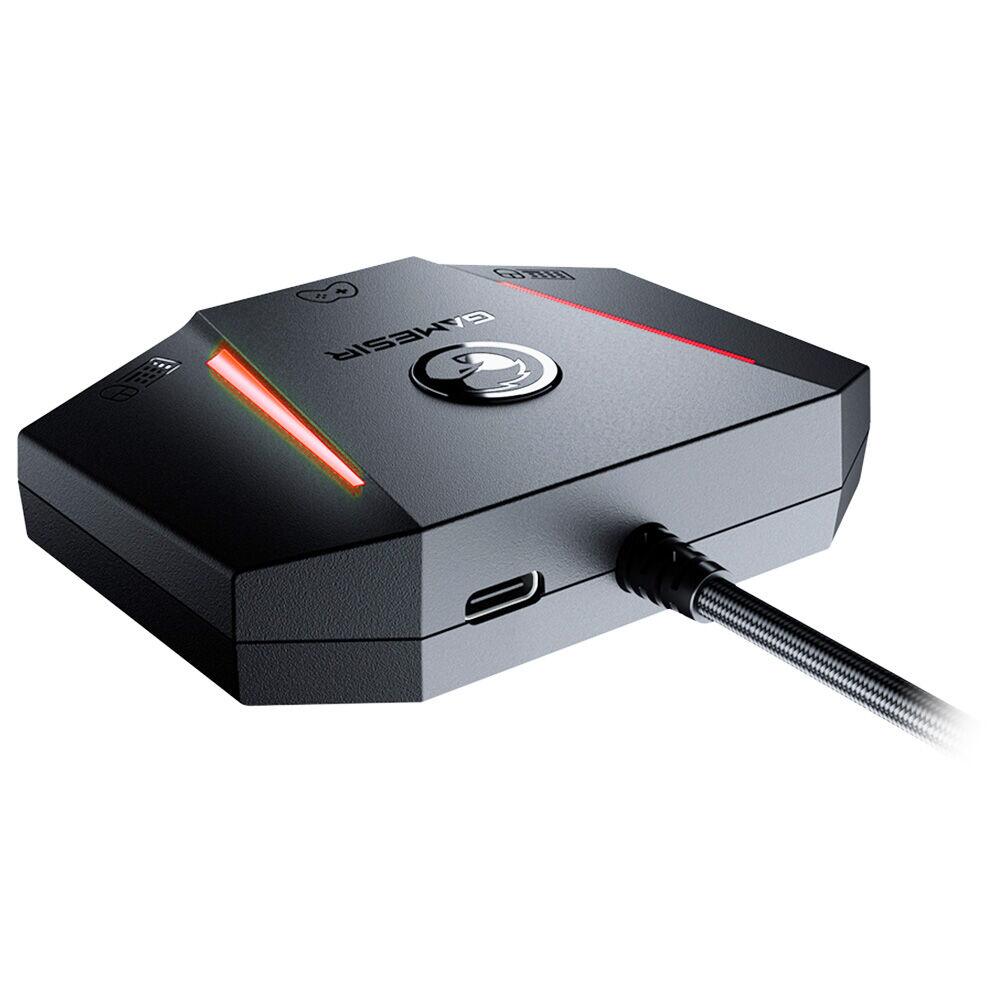 Teclado para Jogos GameSir VX2 + Mouse Gamer para PS4 / Xbox/Nintendo  Switch e PC