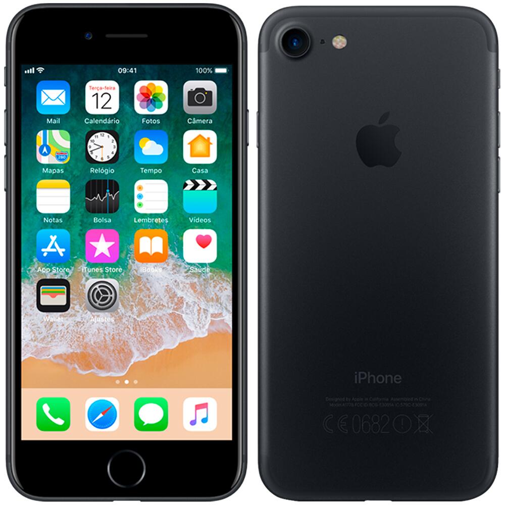 Comprar Apple iPhone 7 128GB Preto - Seu Celular Seminovo com