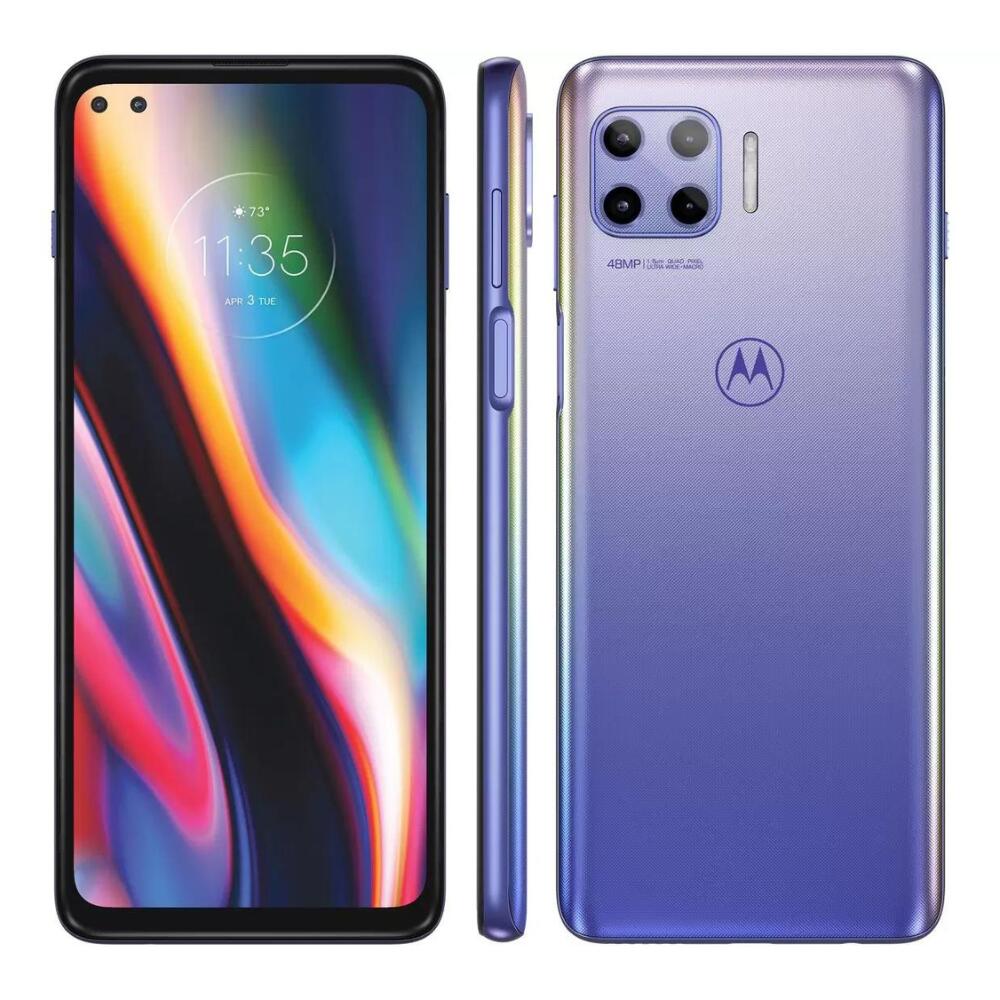 Funda Libro Floral Para Motorola Moto G 5G Plus - Cierre Magnético, Soporte Y Ranuras Para Tarjetas