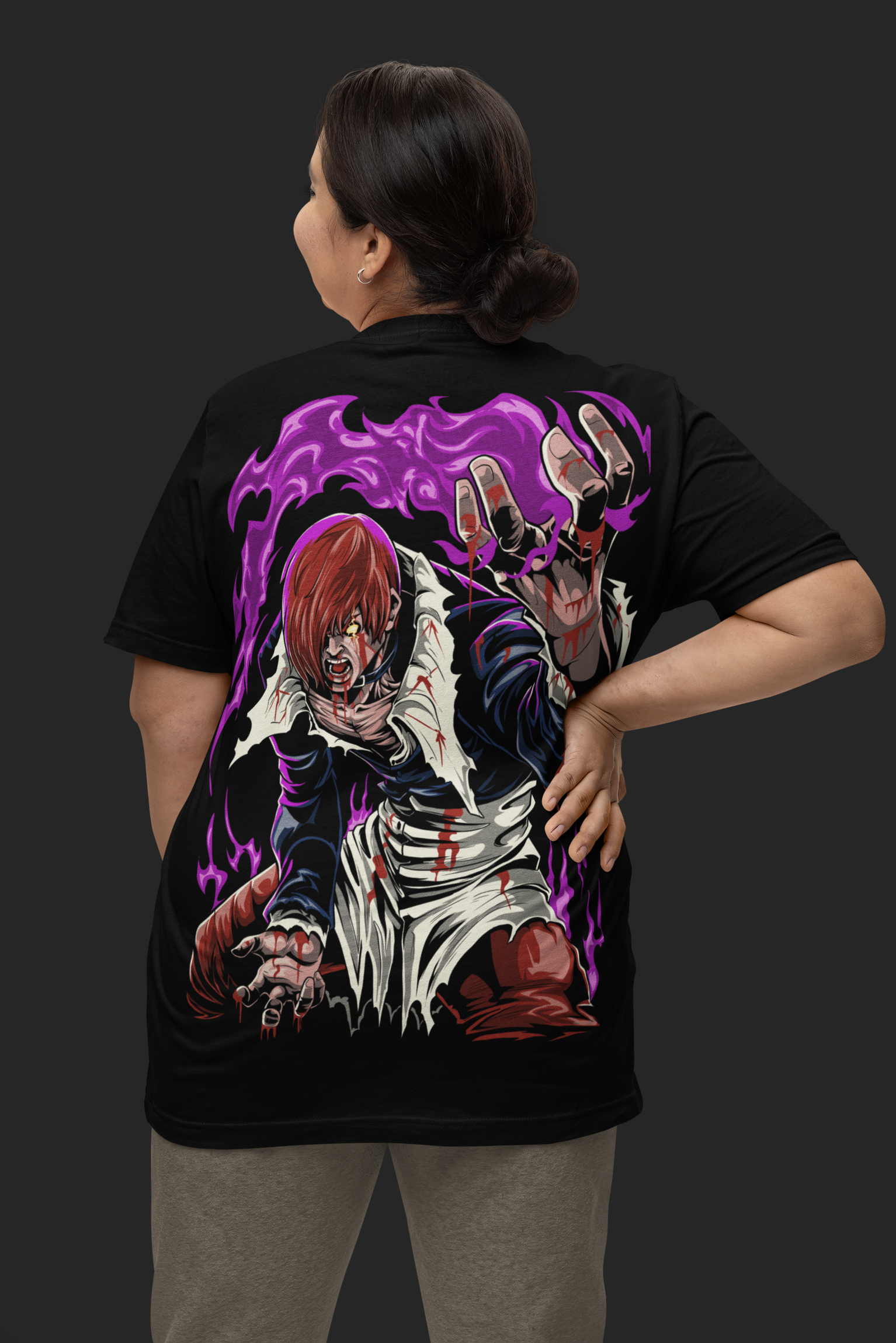 Comprar Camiseta Iori Yagami - de R$86,31 a R$102,01 - Biohazard