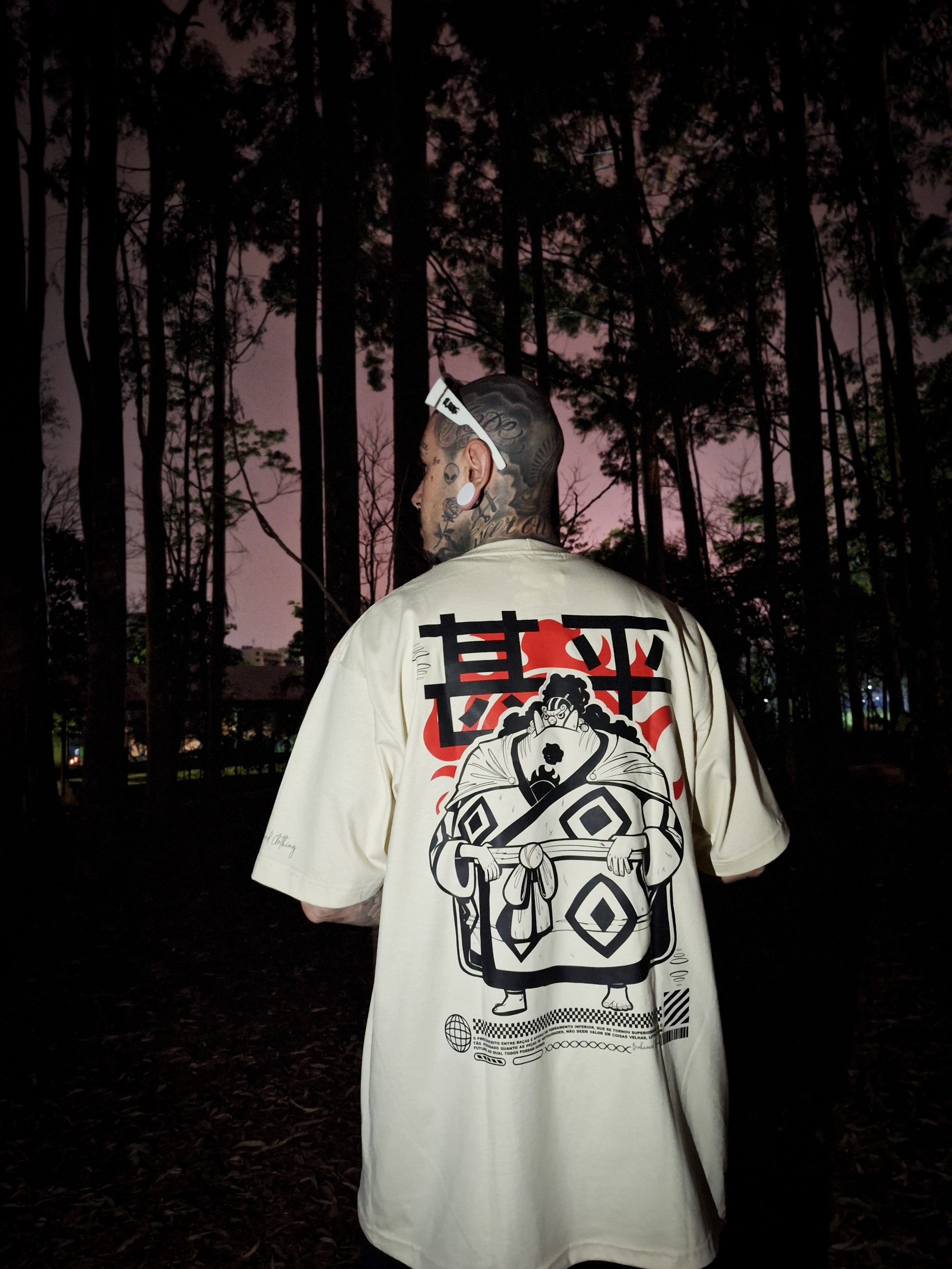 Comprar Camiseta Oversized Jinbe - de R$93,59 a R$100,79