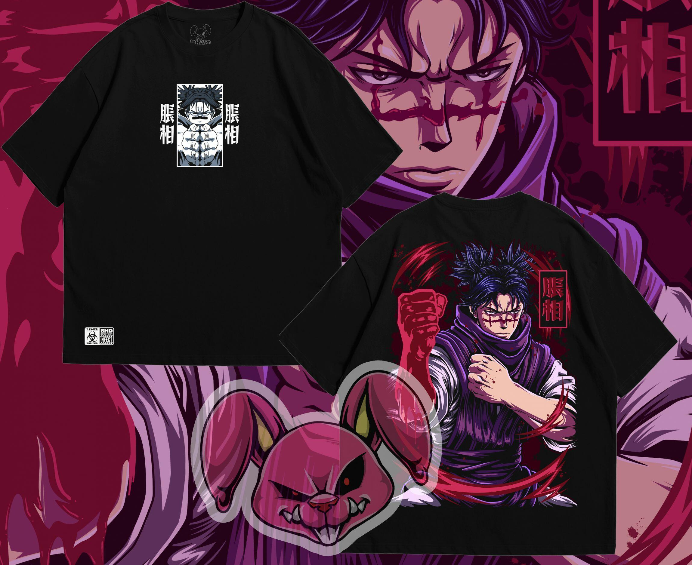 Camiseta Choso | Jujutsu Kaisen - Biohazard Clothing - de R$101,24