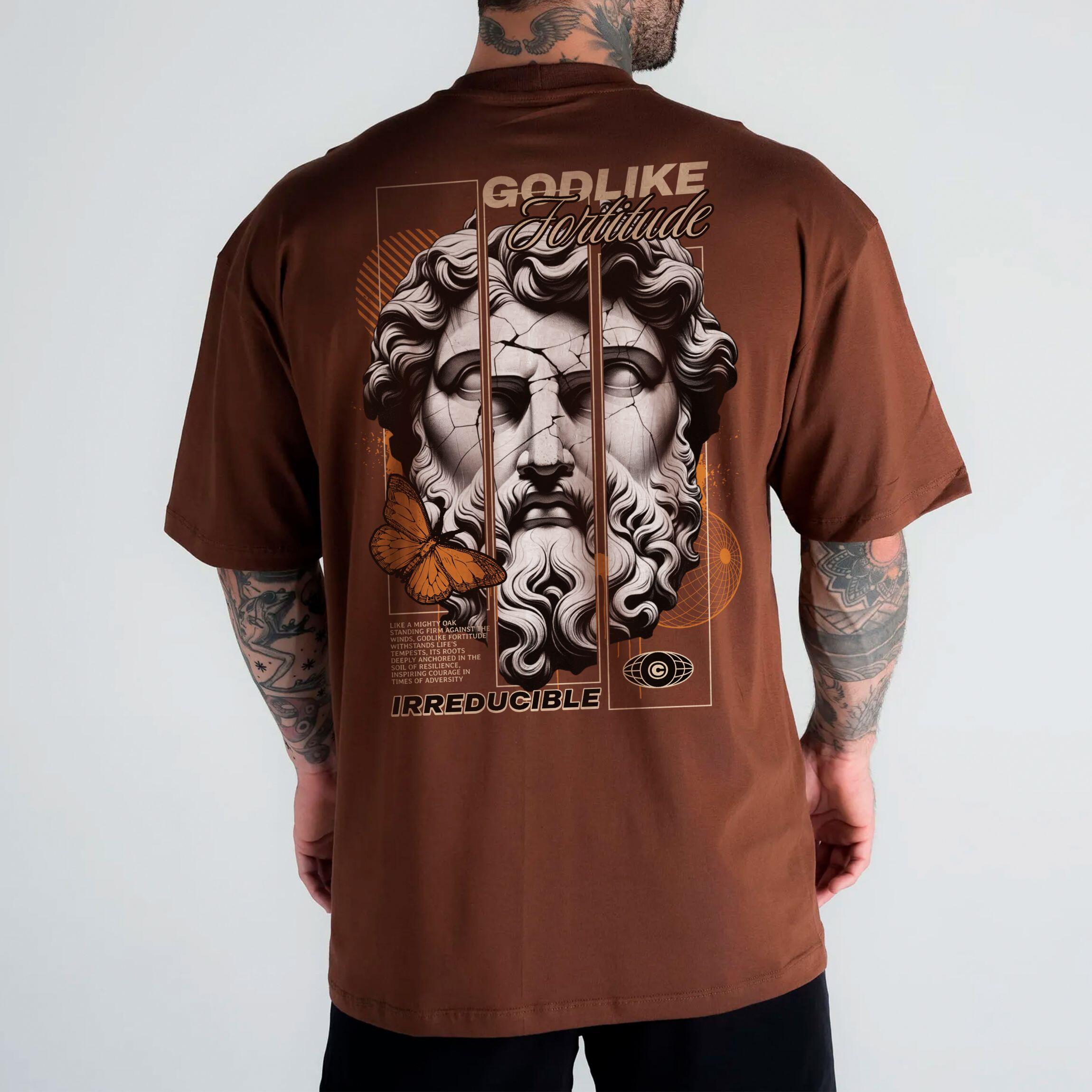 Camiseta Oversized Heavy Viking Godlike - a partir de R$123,40