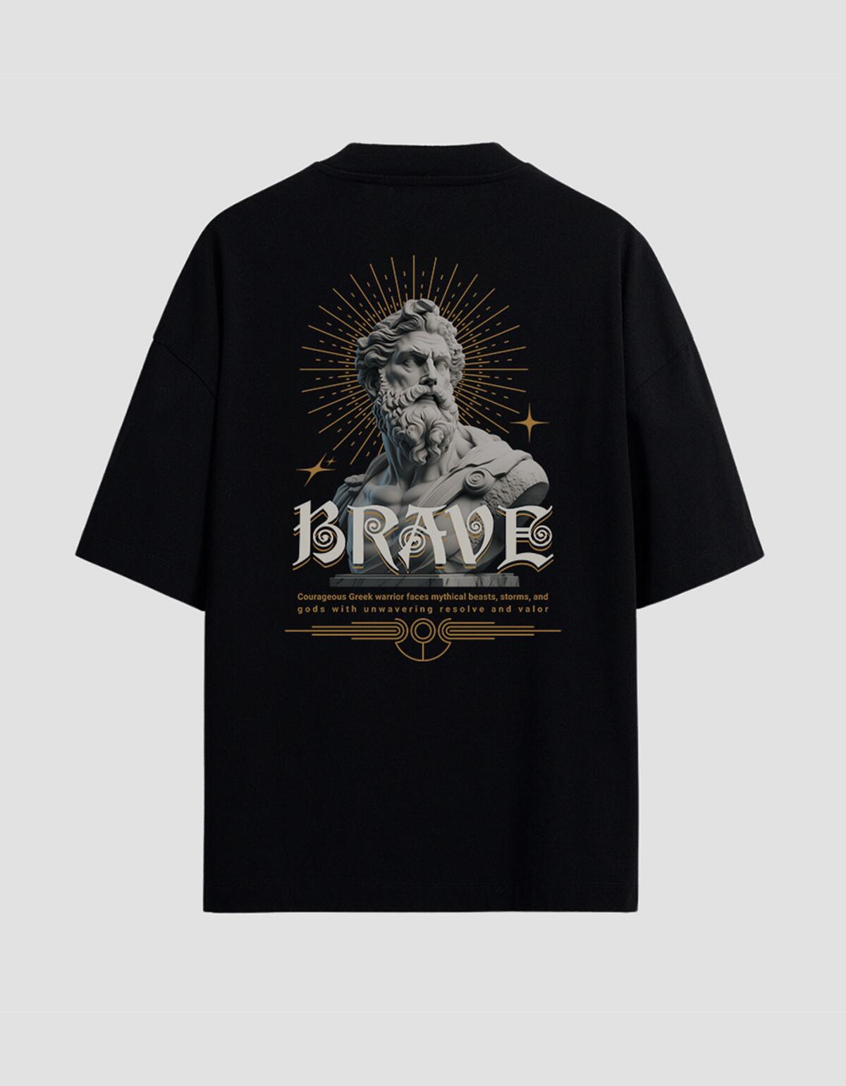 Camiseta Oversized Heavy Brave - a partir de R$113,90