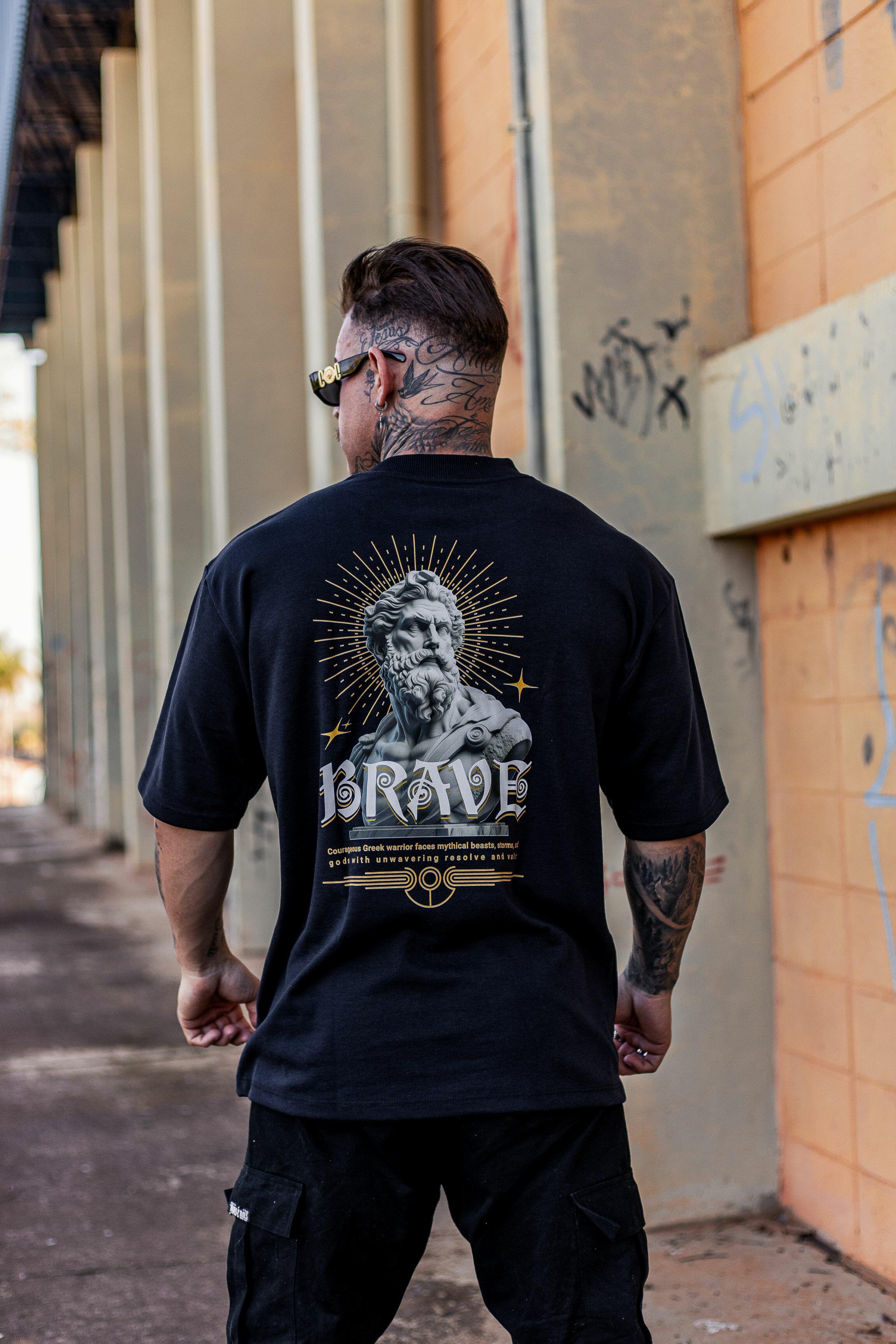 Camiseta Oversized Heavy Brave - a partir de R$113,90