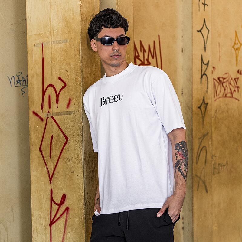 Camiseta Oversized Breev Heavy Pigeon
