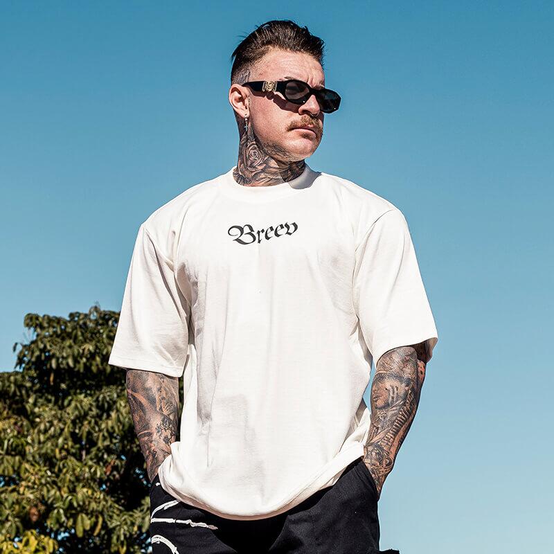Camiseta Oversized Breev Heavy Angel Snipe