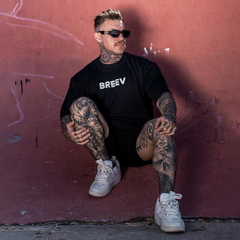 Camiseta Oversized Breev Heavy Street Culture