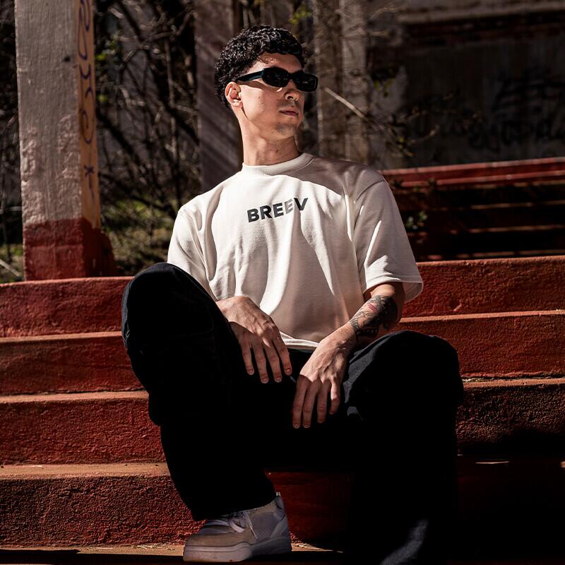 Camiseta Oversized Breev Heavy Nature