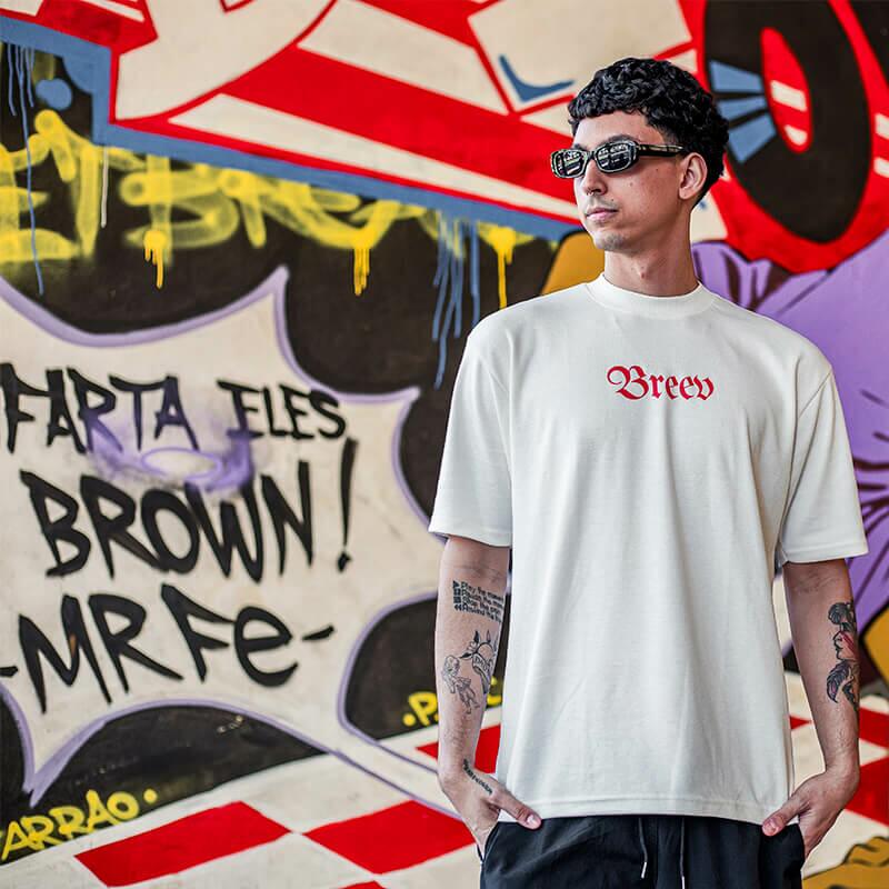 Apresenta��o da Camiseta Oversized Antique Breev