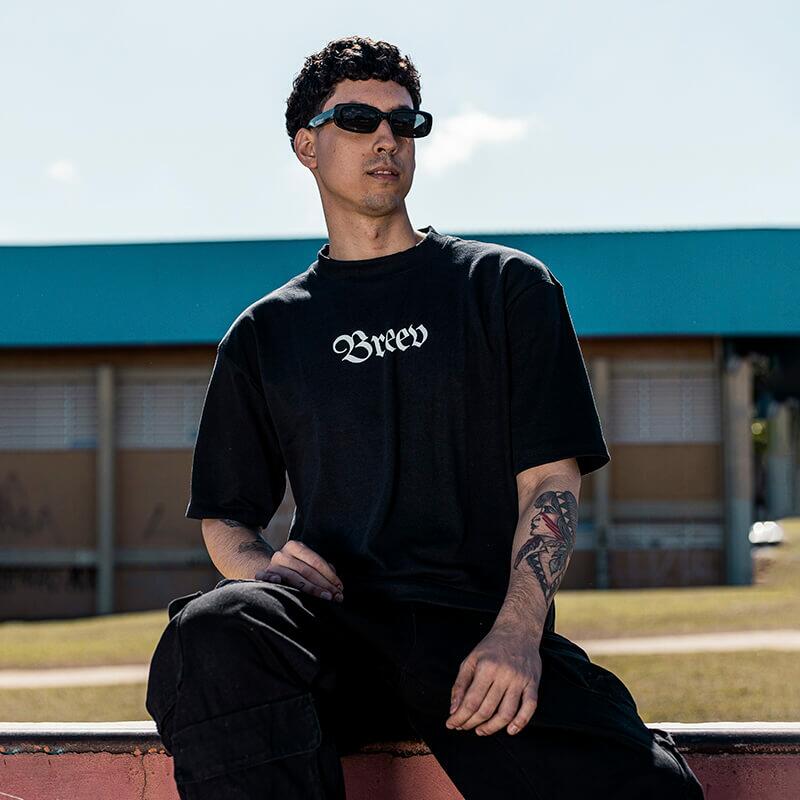 Apresentação da Camiseta Oversized Angel Wings Breev