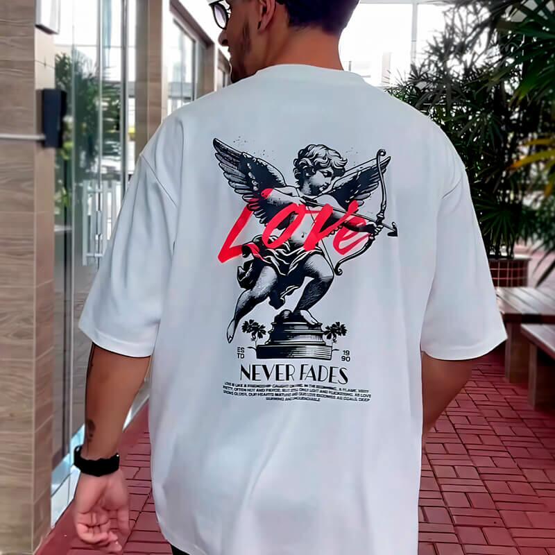 Apresentação da Camiseta Oversized Angel Love