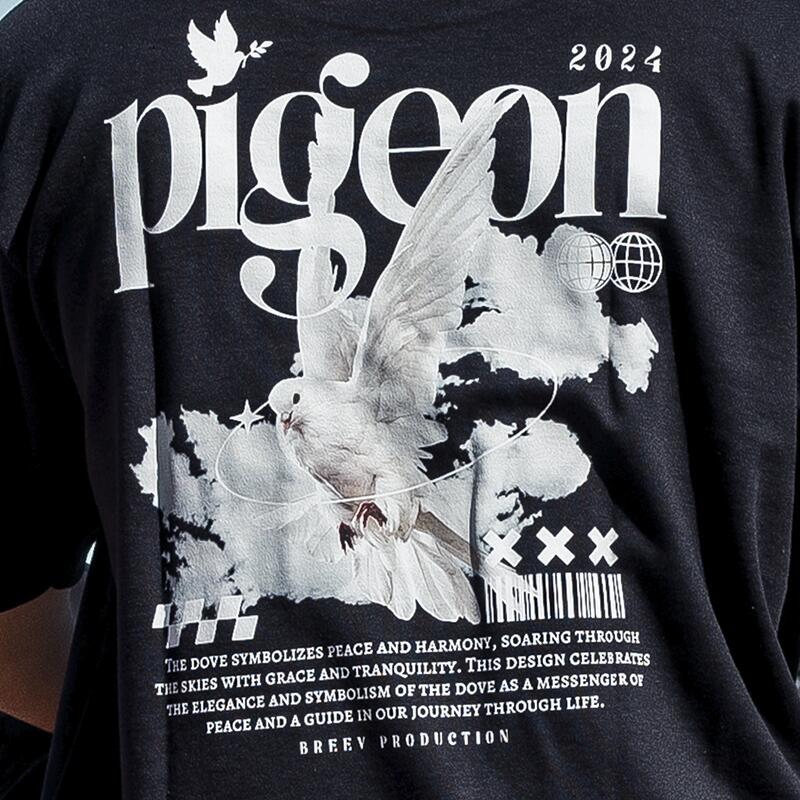 Estampa Camiseta Breev Pigeon
