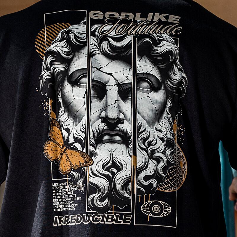 Camiseta Oversized Heavy Viking Godlike - a partir de R$123,40