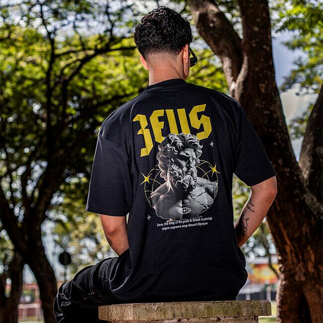 Ficha t�cnica da camiseta Zeus Greek
