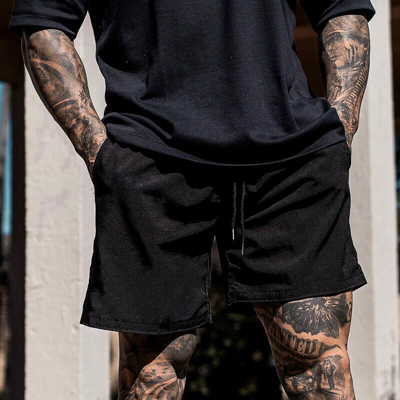 Short com bolsos funcionais