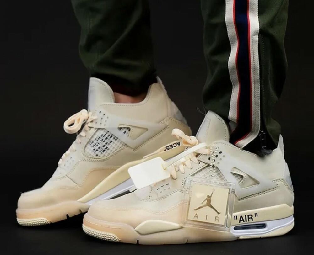Comprar AIR JORDAN 4 X OFF-WHITE SAIL - R$800,00 - Brás Conceito