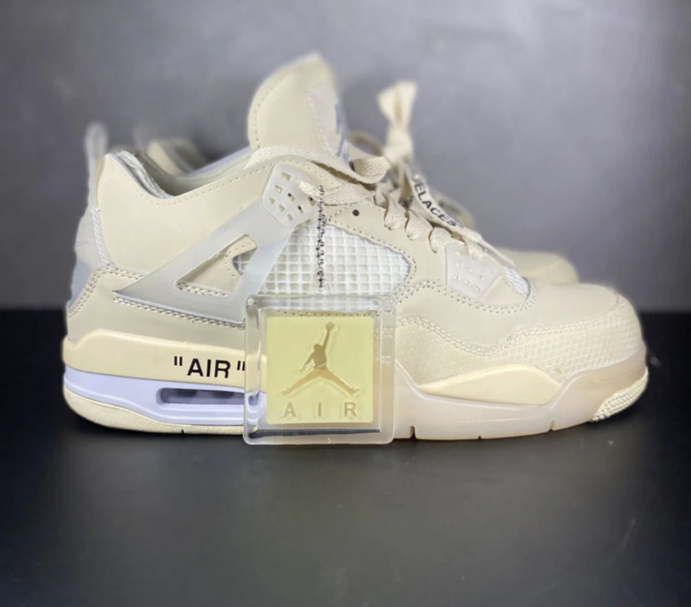 Comprar AIR JORDAN 4 X OFF-WHITE SAIL - R$800,00 - Brás Conceito