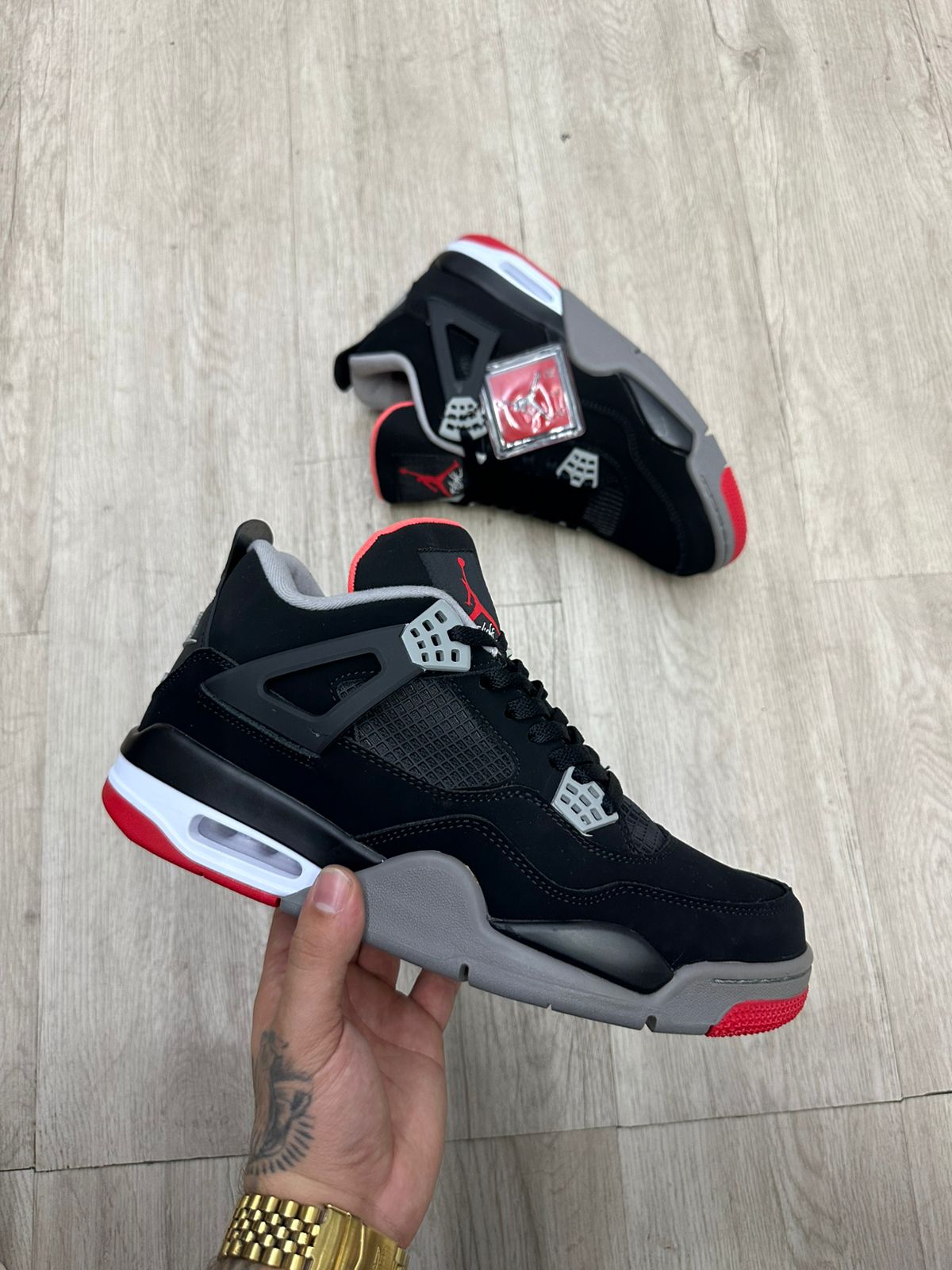 Comprar Tênis Nike Air Jordan 4 Retro Bred - R$800,00 - Brás Conceito