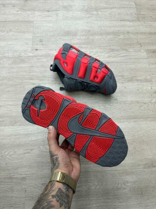 最終【程度極上】AIR MORE UPTEMPO LOW 29cm 試し履きのみ Comprar Tenis Nike Air More Uptempo Low Cinza/Vermelho