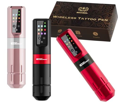 Comprar Maquina Pen Com Bateria Integrada E Ajuste Profund Tattoo