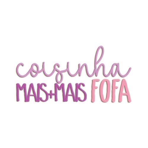 COISINHA MAIS FOFA | ACRILICO