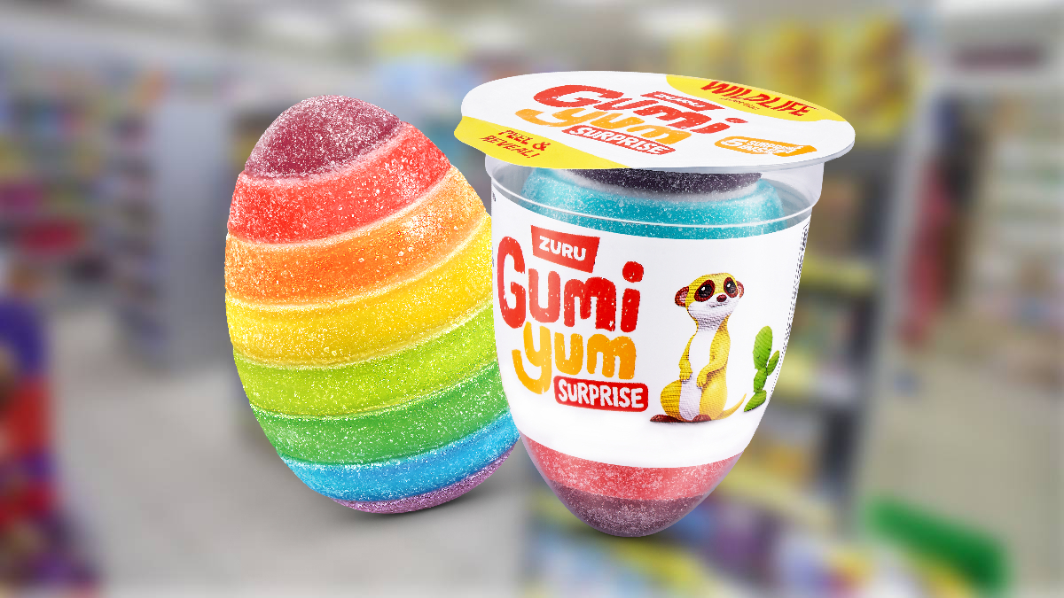 Goma　YUM! YUM! YUM! ROUND TABLE HARCO Comprar GUMI YUM SURPRISE SOUR - R$39,00 - Hype Importados | Loja