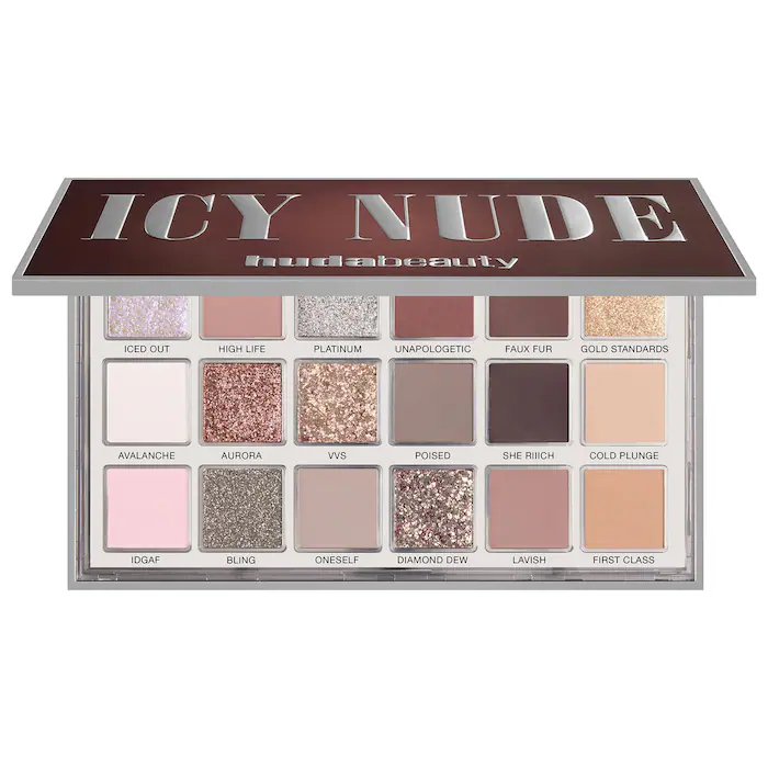 Comprar HUDA BEAUTY- ICY NUDE EYESHADOW PALETTE - R$879,00 - Hype Importados | Loja Oficial