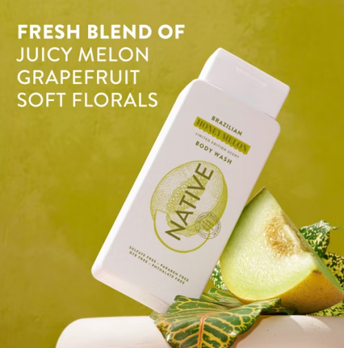 Comprar NATIVE- LIMITED EDITION BODY WASH - BRAZILIAN HONEY MELON