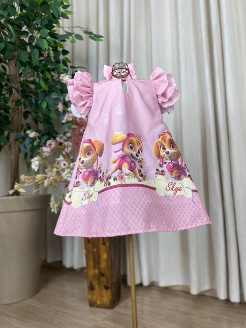 Comprar Vestido Trapézio Cinderela Carruagem - TBM - R$197,00 - Madaminha  Moda Infantil