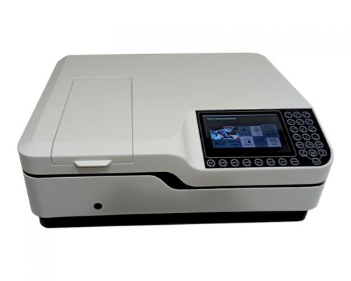 Espectrofotômetro com faixa UV-VIS Faixa: 190 ~ 1100nm - Duplo Feixe e banda de 2nm IL-0082-Y-NM-BI