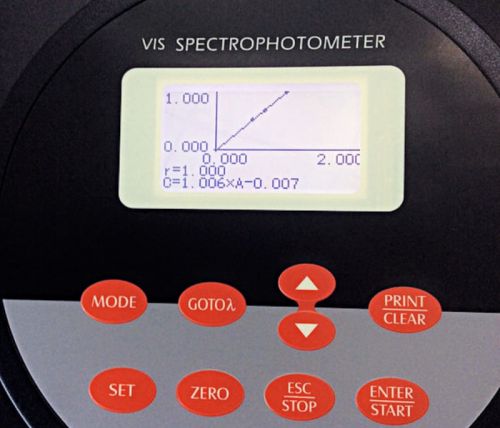 ESPECTROFOTÔMETRO DIGITAL UV-VISÍVEL FAIXA 190-1100nmCOM VARREDURA BANDA 2 NM - IL-593-S-BI -
