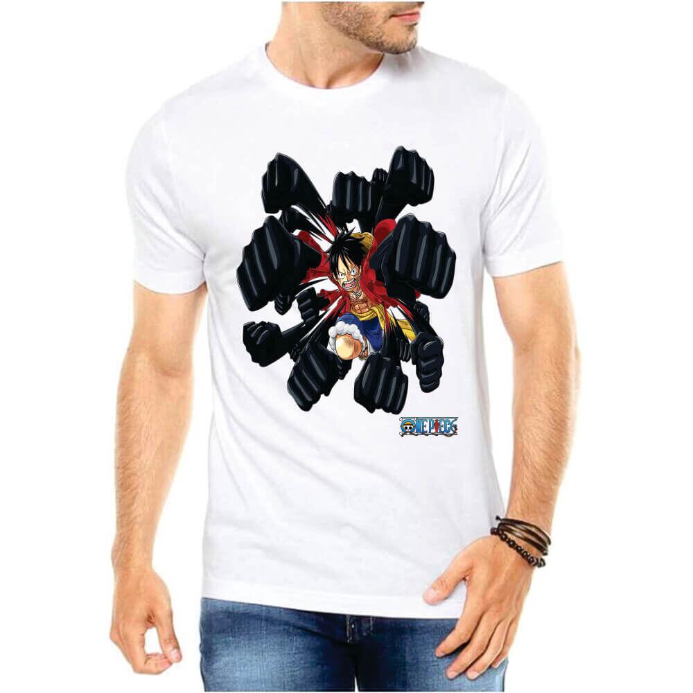 camisa de anime one piece