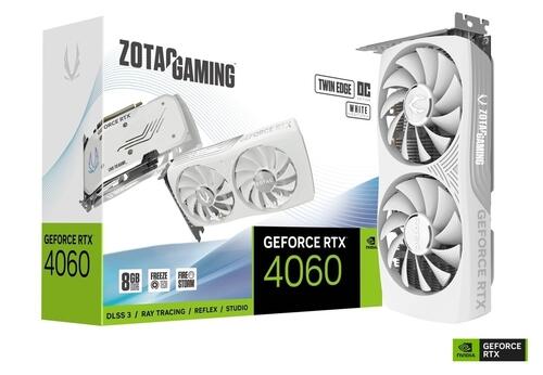 Zotac Gaming Geforce Rtx 4060 8Gb Twin Edge Oc White Edition - a