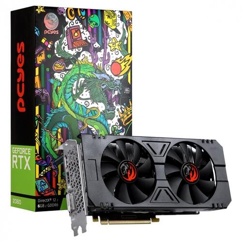 PLACA DE VIDEO NVIDIA GEFORCE RTX 2060 6GB 192 BITS GDDR6