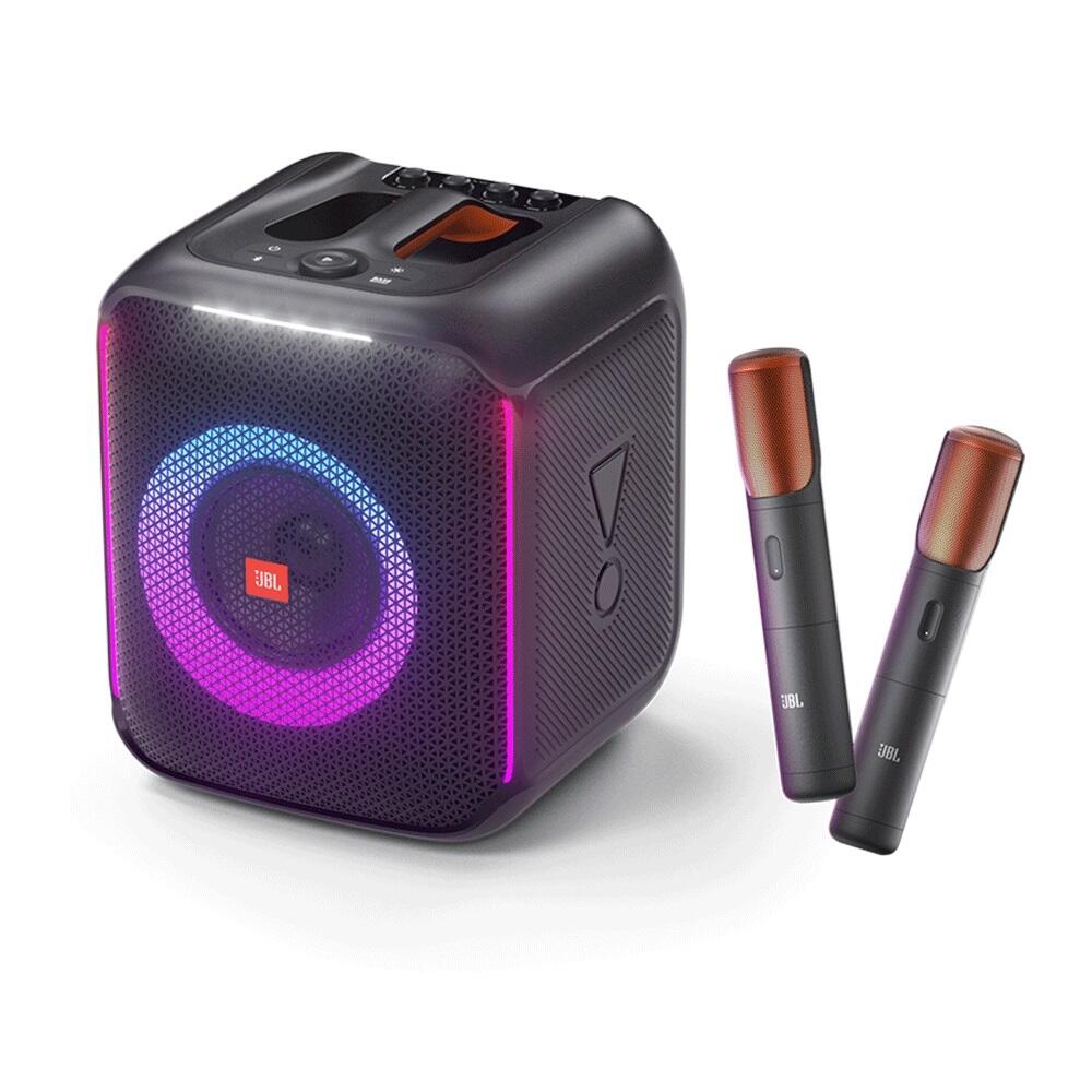 Caixa Amplificada JBL Party Box Encore com 2 Microfones - a partir