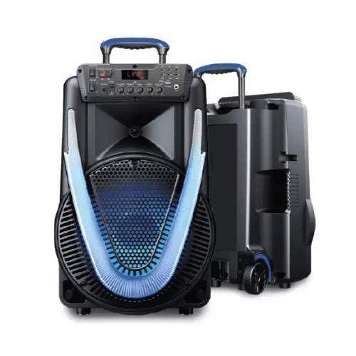 CAIXA DE SOM SUNNY II 500W 12 POLEGADAS BT/AUX/SD/USB/FM/LED - a