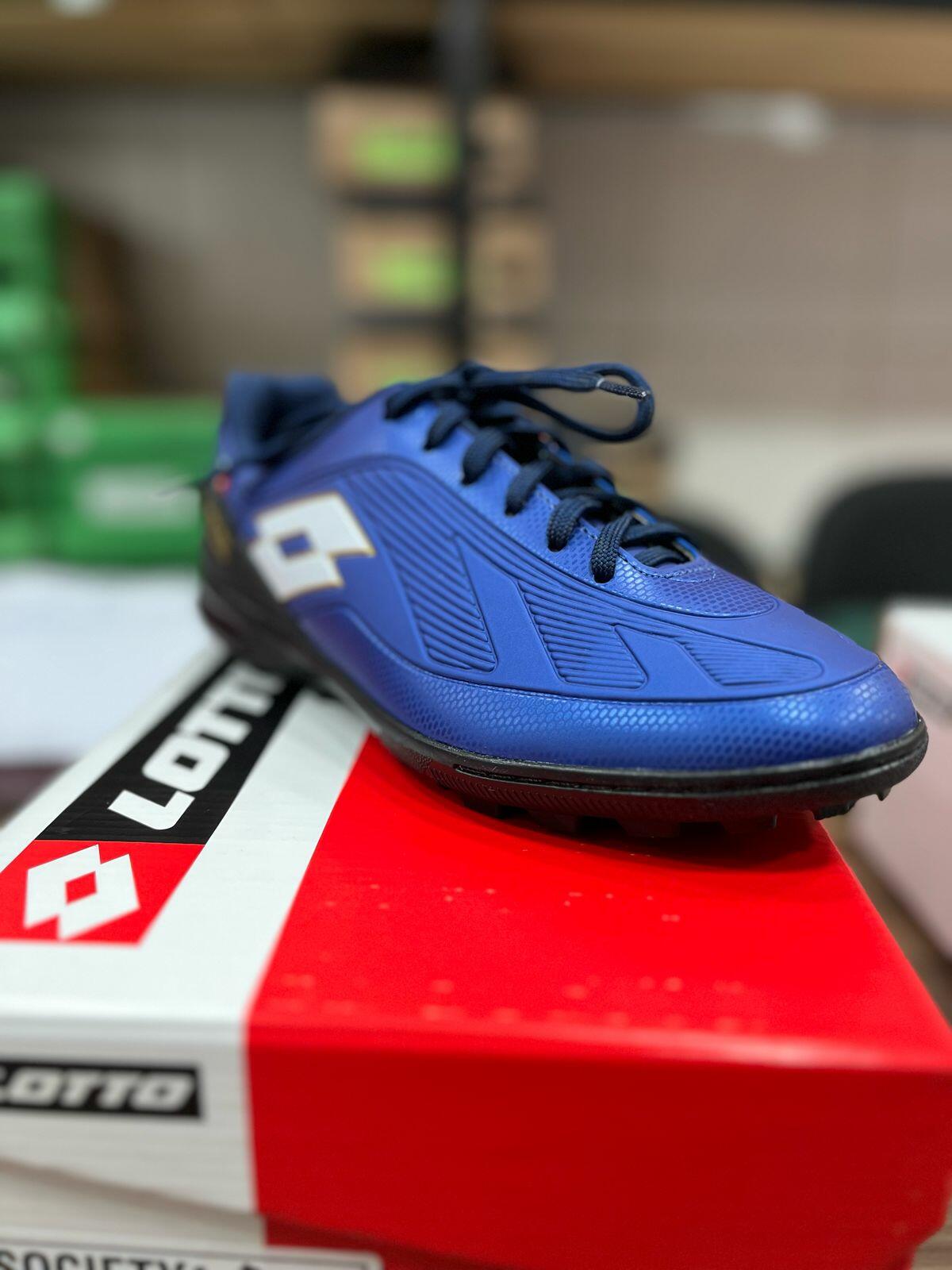 Comprar Chuteira Lotto Society Azul Marinho - 10604